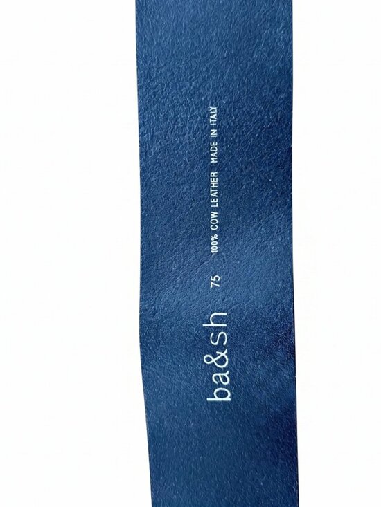 ba&sh Blaire Leather Wide Belt – Black (Size 75 cm / XS ) NWOT main image 5